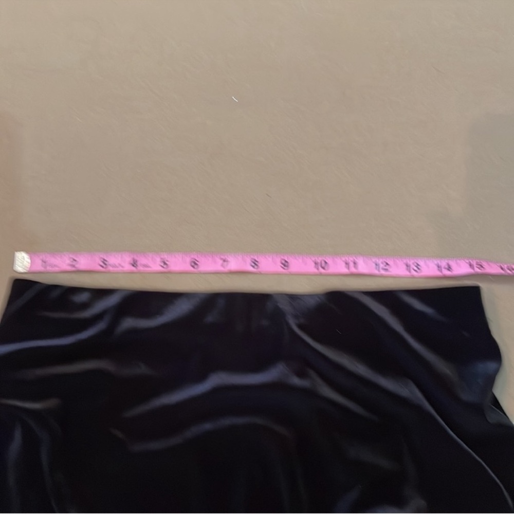 Peter Nygard velvet suit leather trimmed jacket (6) skirt (small) price is firm - Picture 12 of 13